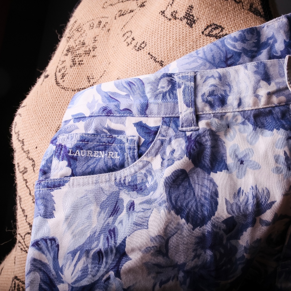 Ralph Lauren floral Crop Pants